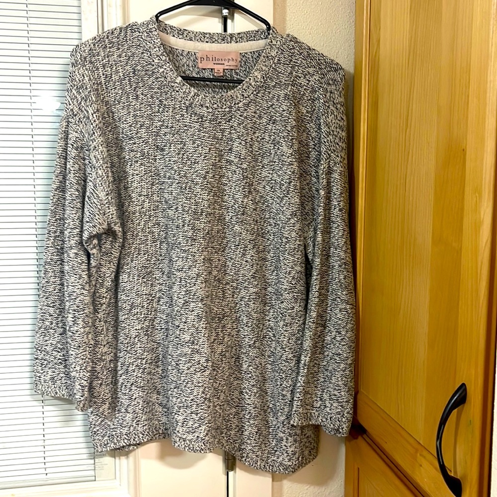 Philosophy Sweater 1X